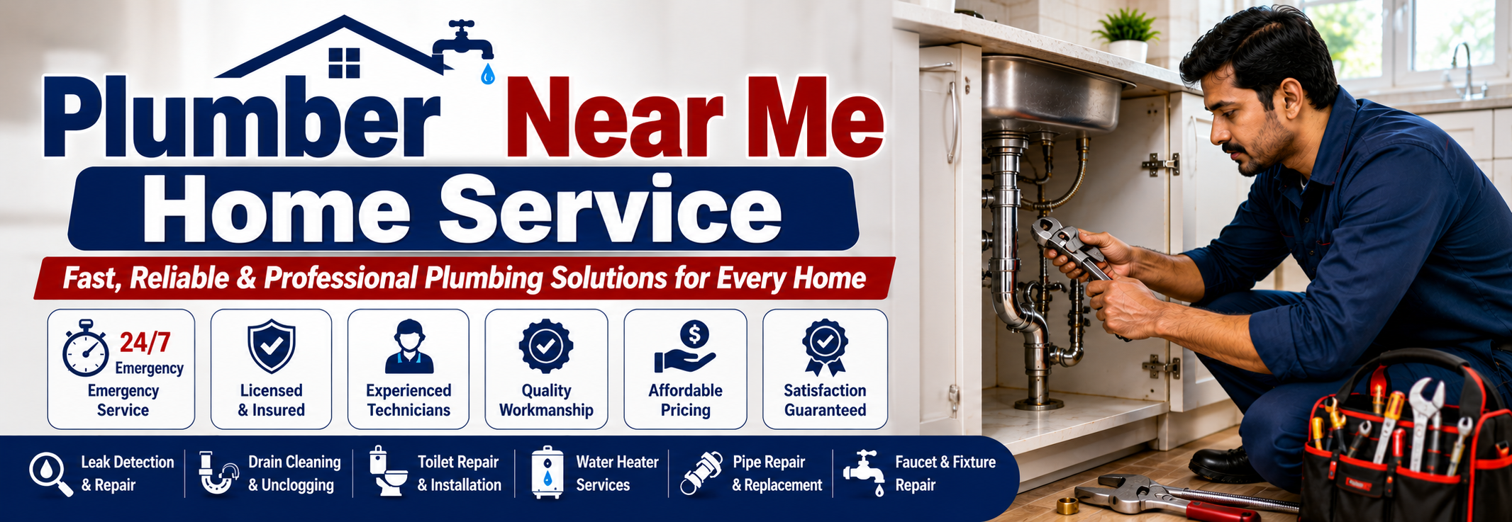Plumber Near Me Home Service